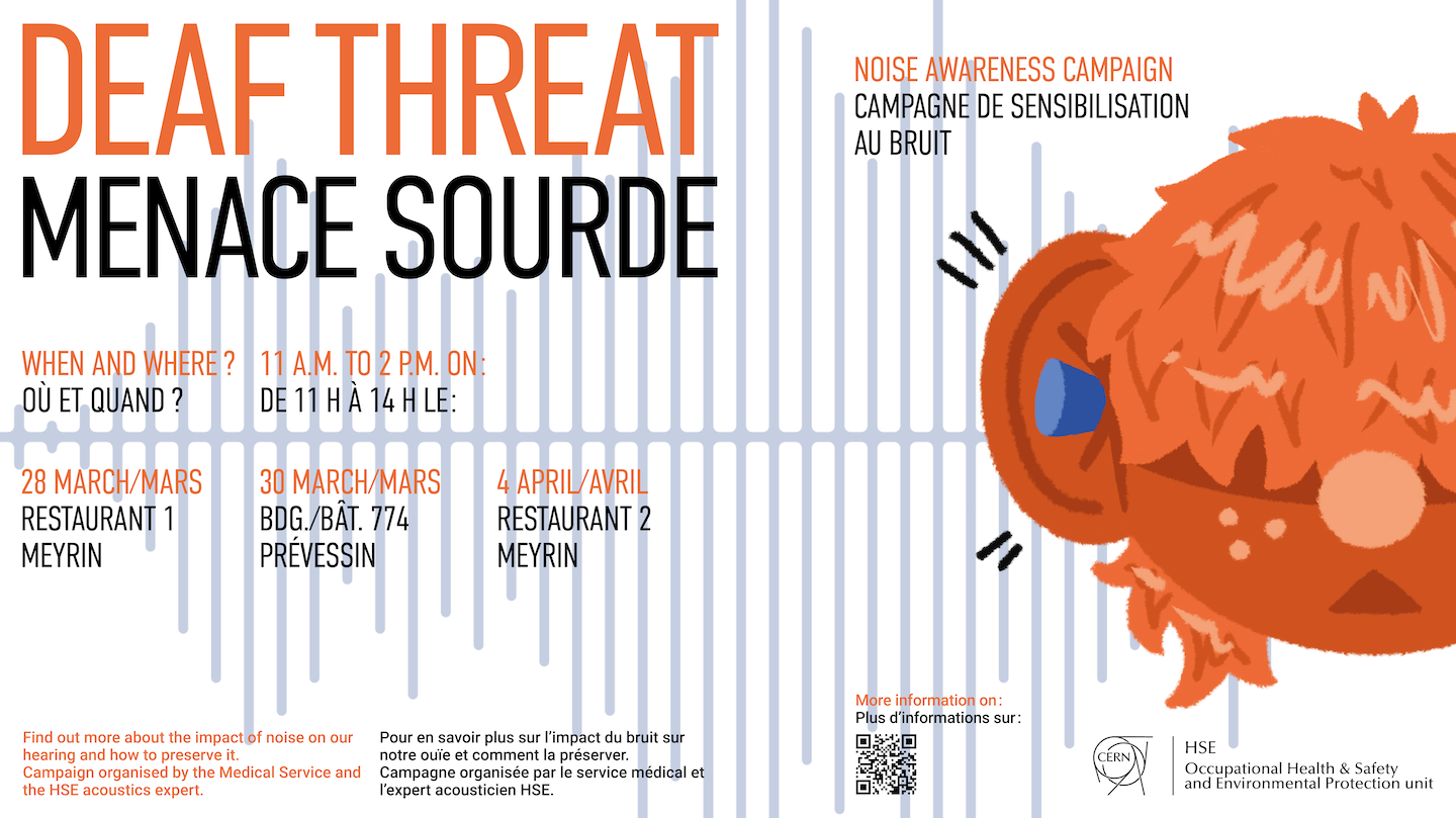 Beware the deaf threat: noise awareness campaign