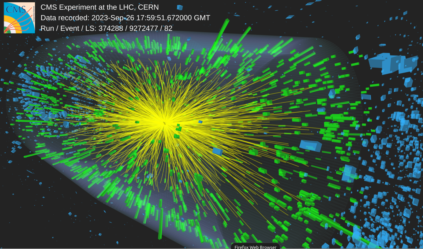 home.cern,Experiments and Tracks