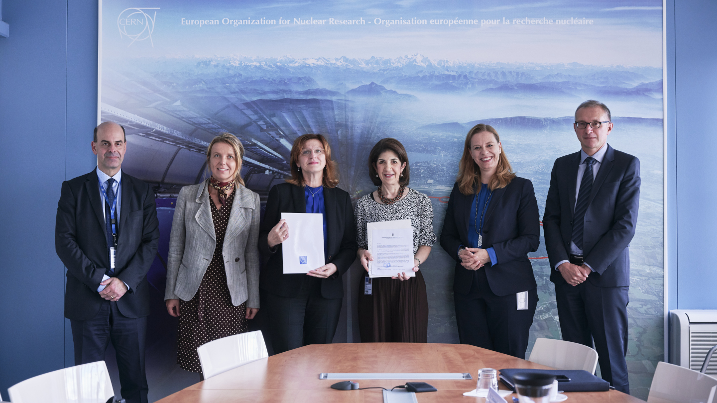Croatia becomes an Associate Member of CERN
