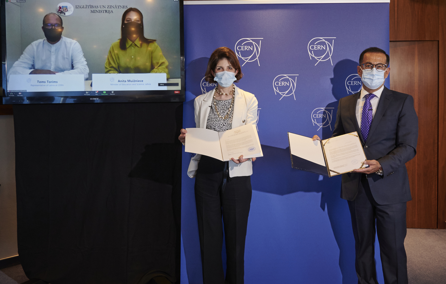 Latvia becomes Associate Member State of CERN