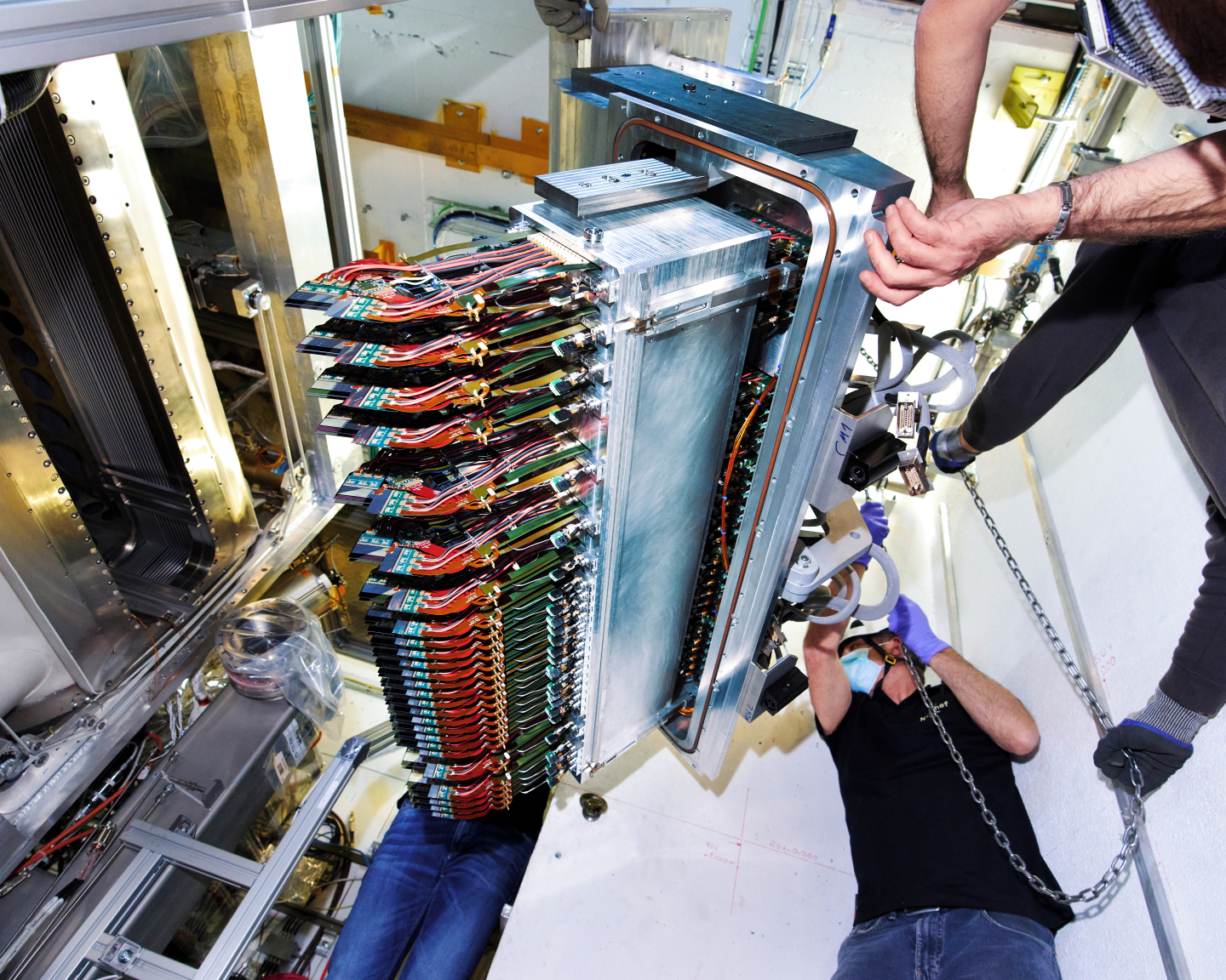 Le nouveau VELO de LHCb entre en action