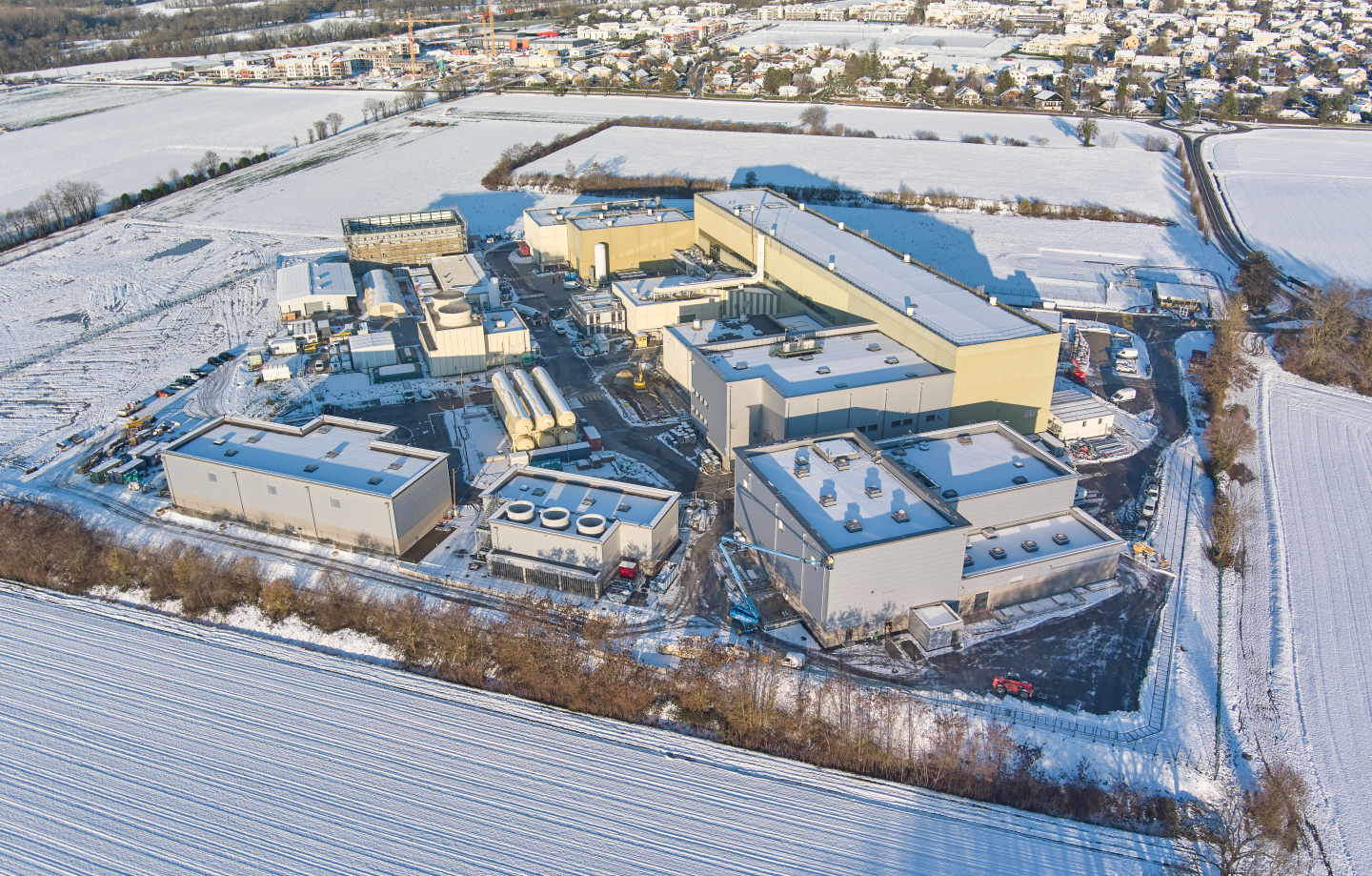 Civil-engineering work for the major upgrade of the LHC completed