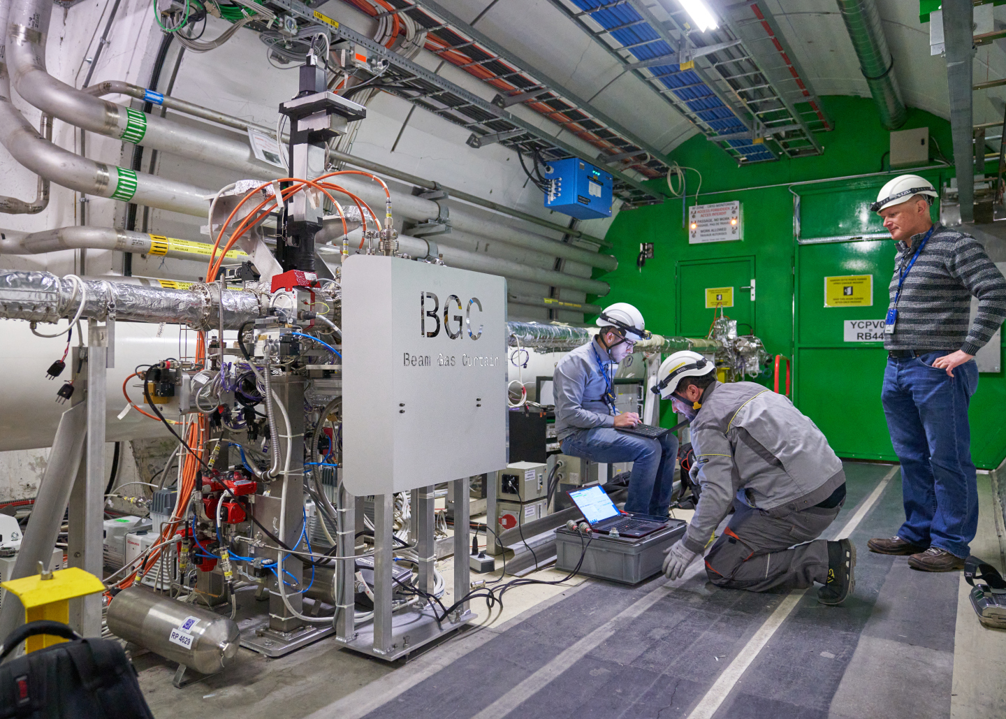 Beam Gas Curtain: a new instrument for LHC Run 3