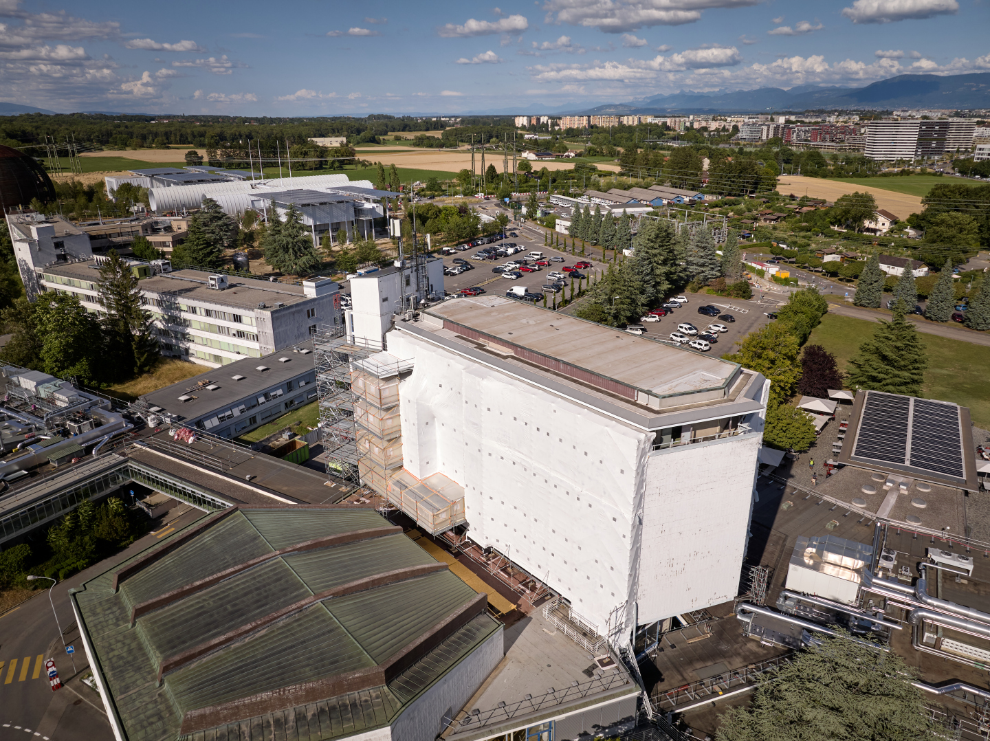 Building 60 in confinement for the duration of the first phase of the works