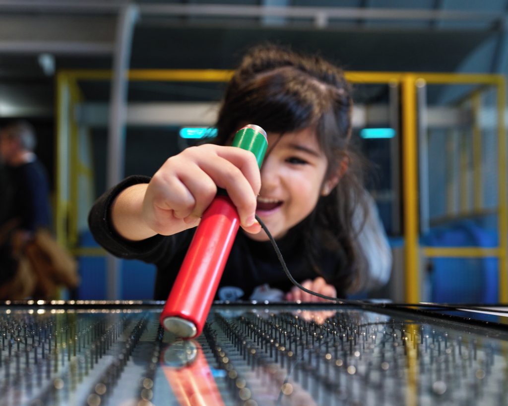Children visiting Science Gateway