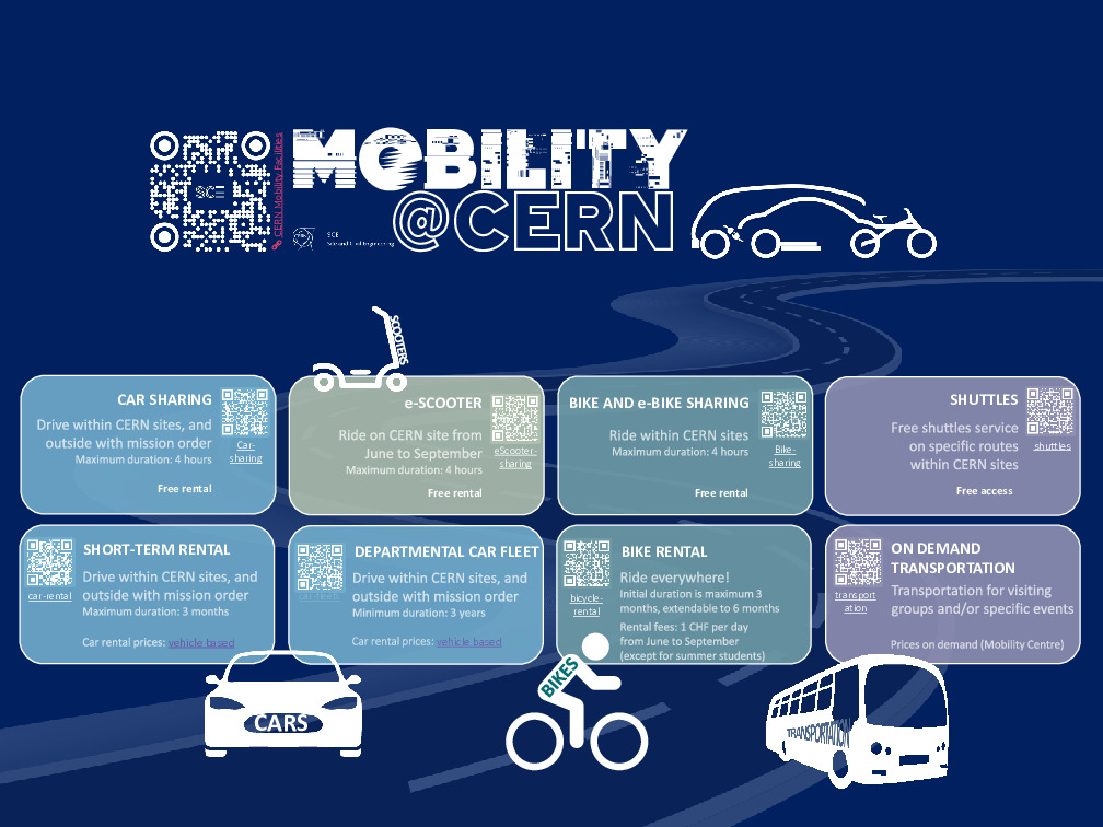 La mobilité bouge au CERN