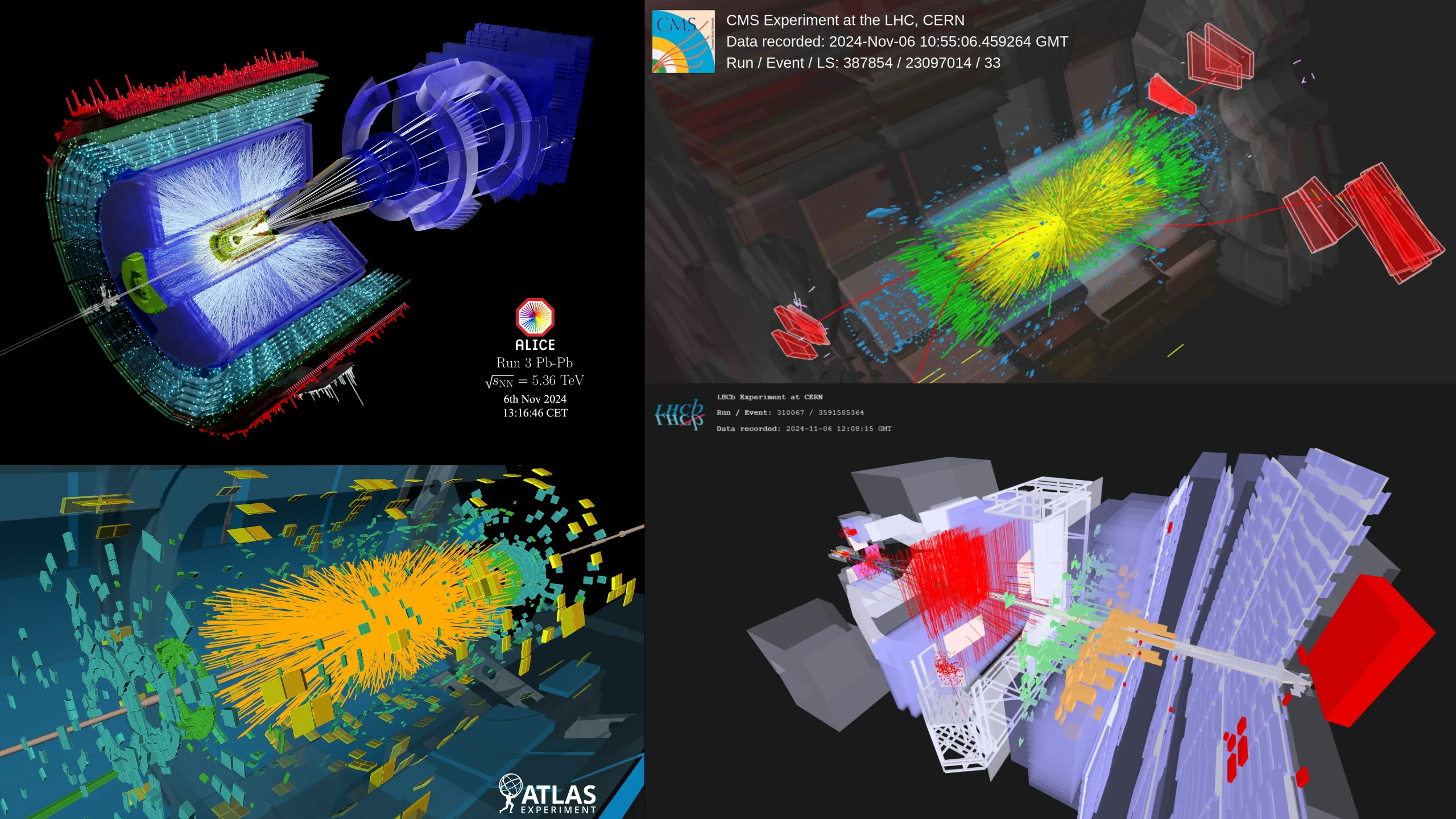 La campagne de collisions d’ions lourds du LHC a commencé