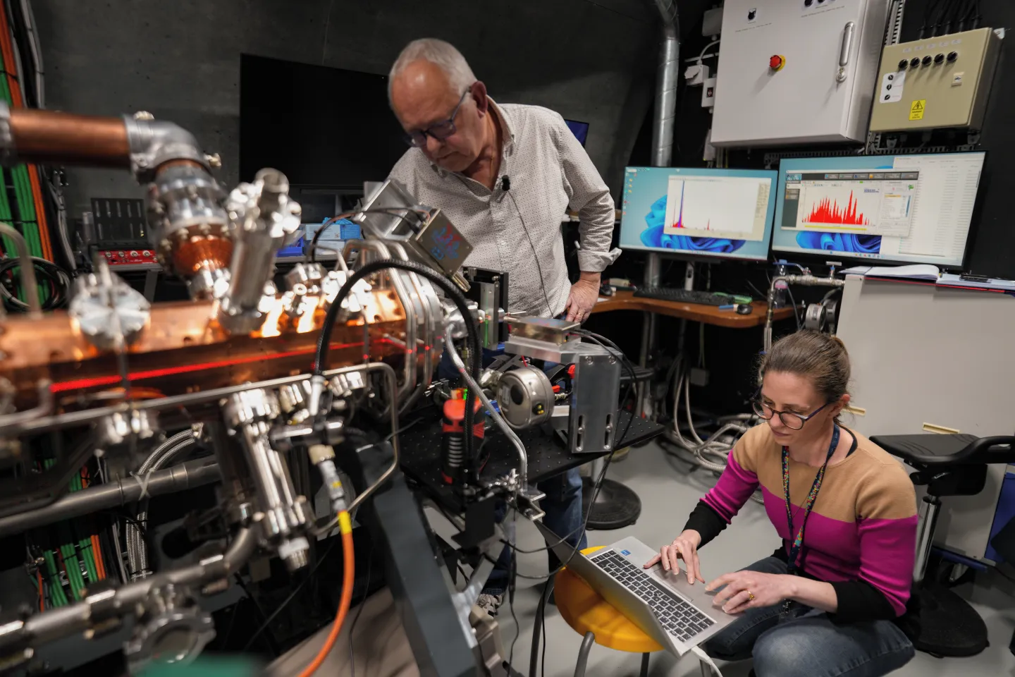 Le mini accélérateur du Portail de la science collecte des données