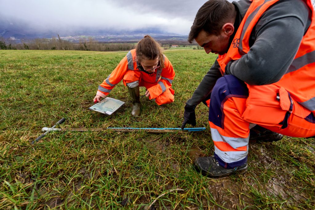 Field environmental survey for the FCC study