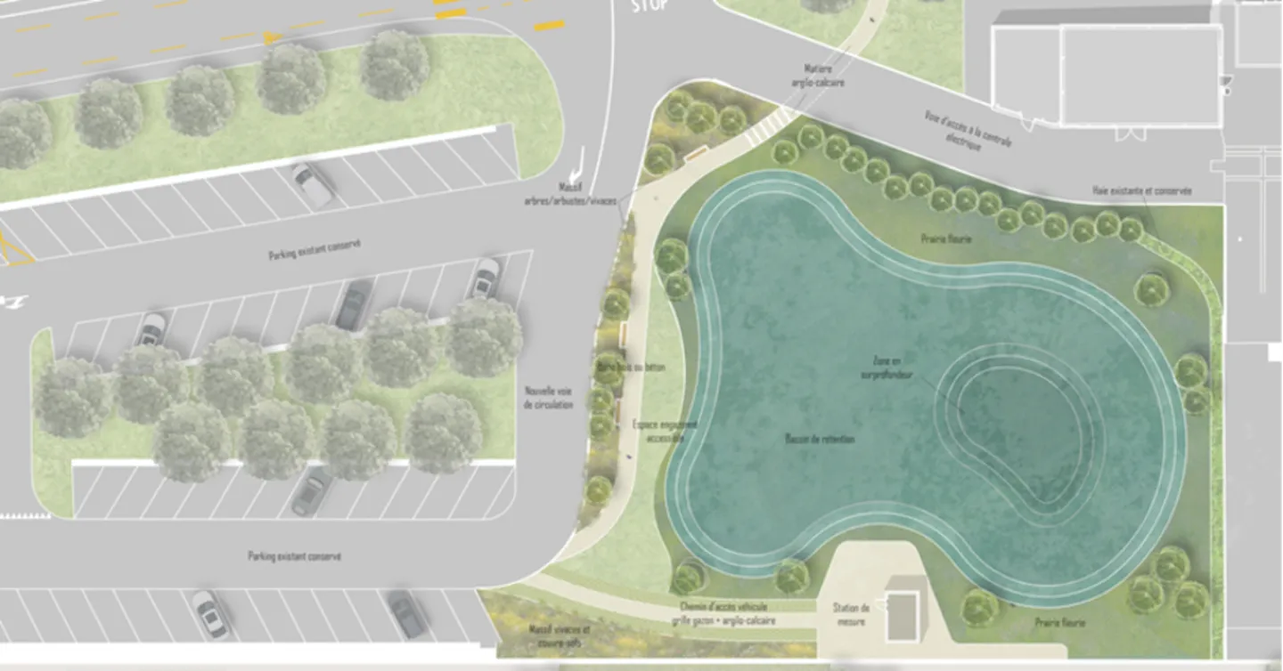 From 10 March: work under way in the Greinacher car park
