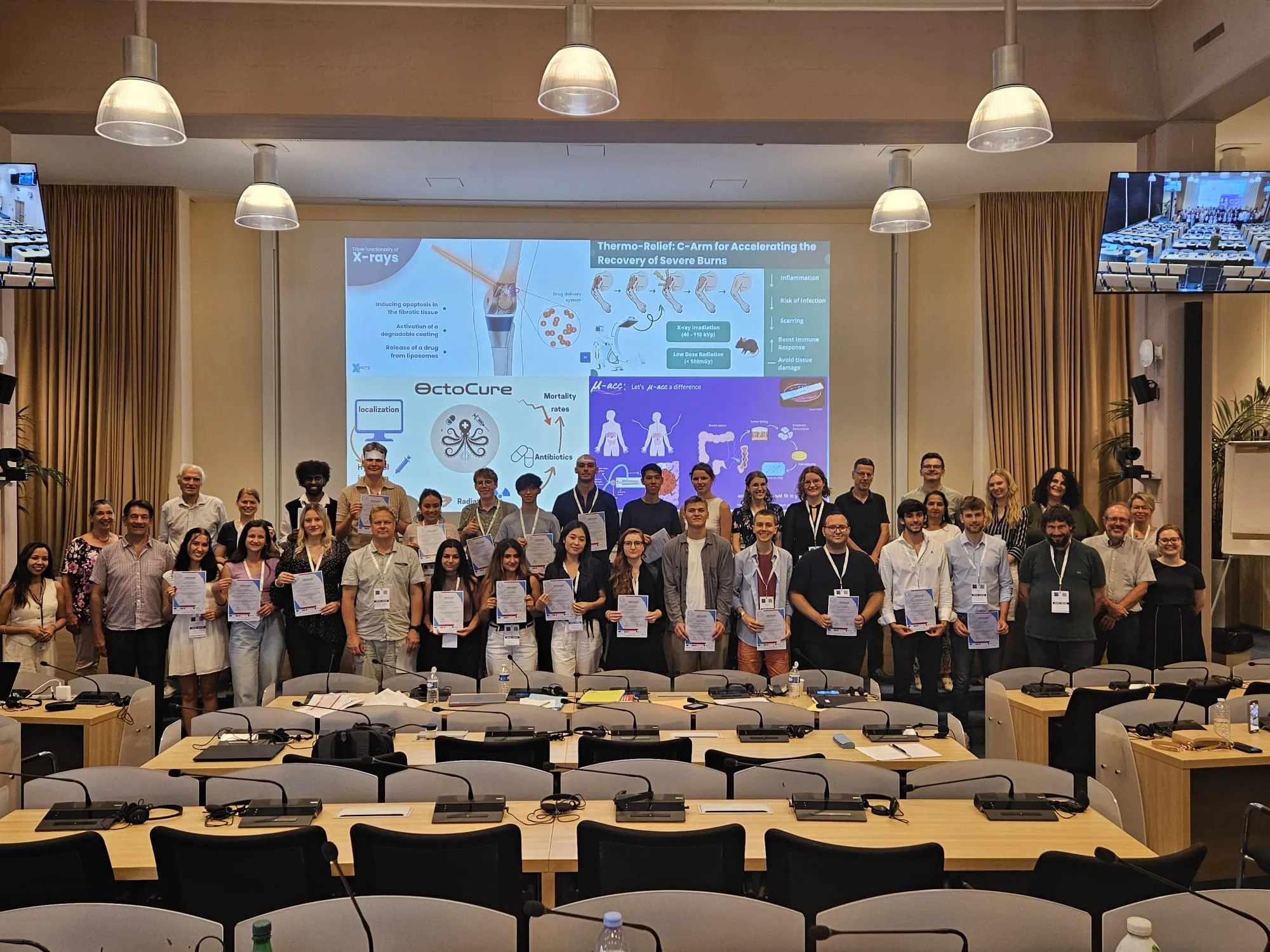 Dix jours pour présenter des idées d’applications innovantes des accélérateurs de particules dans le domaine médical