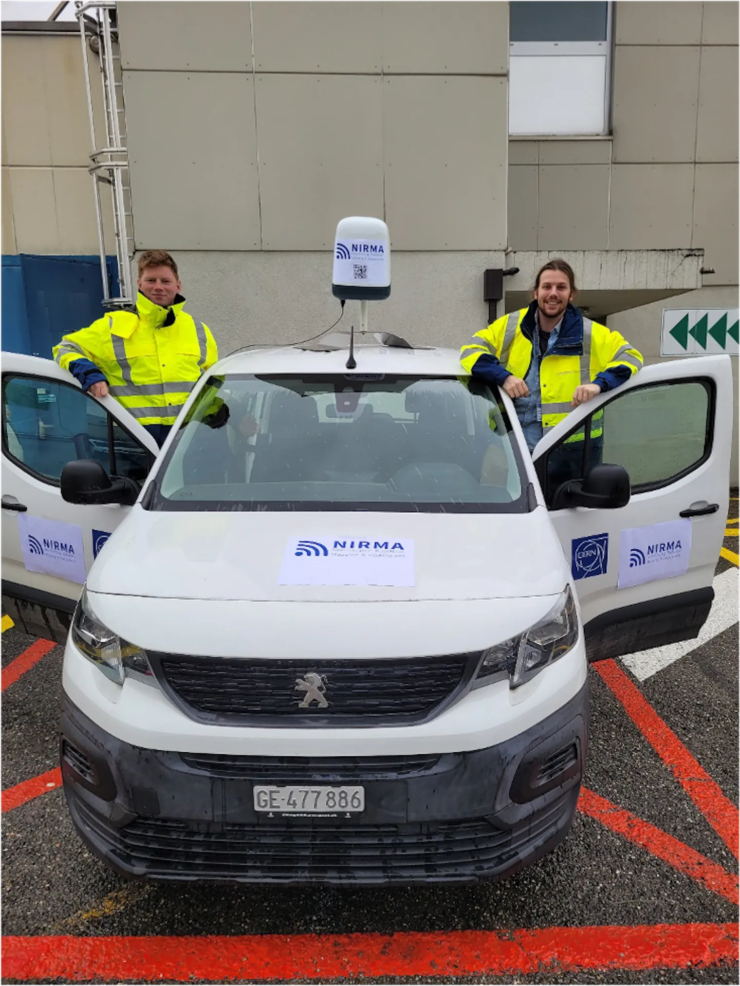NIRMA on the move: mapping electromagnetic environments at CERN