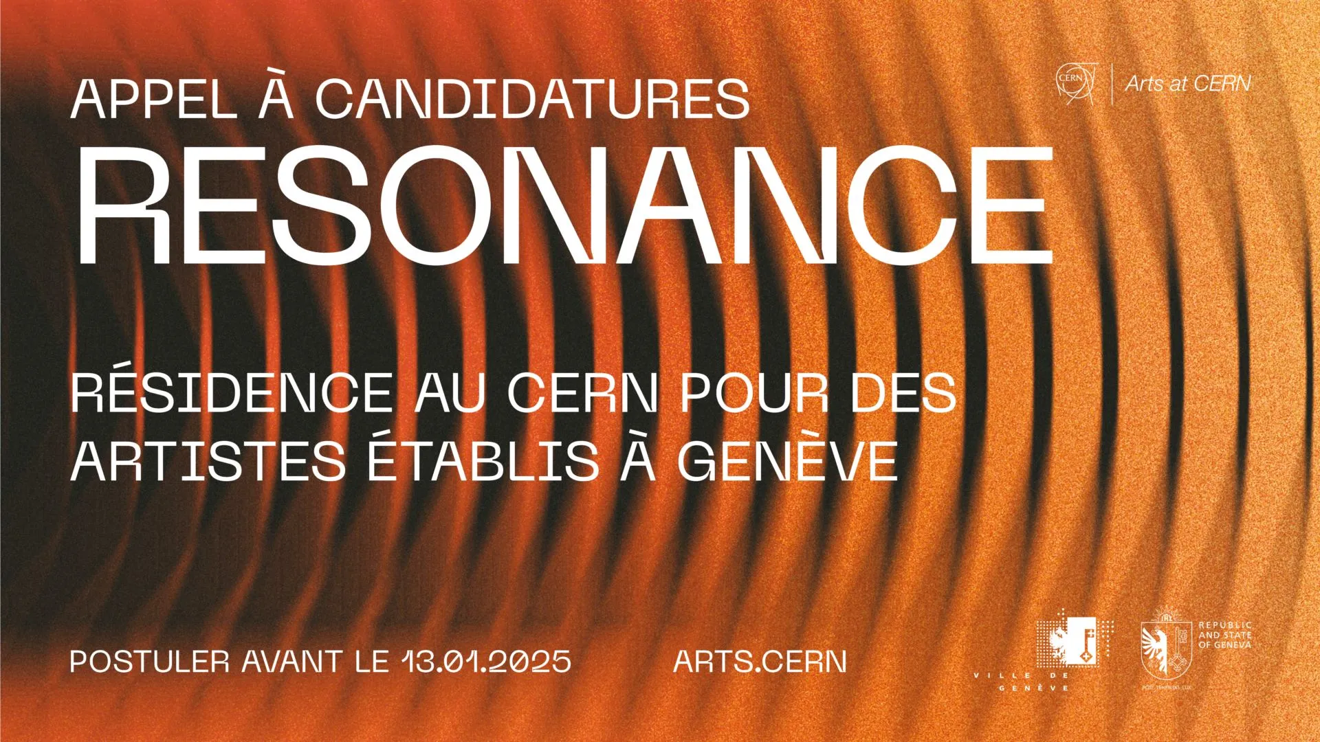 CERN launches Resonance, a new arts collaboration with the Republic and Canton of Geneva and the City of Geneva