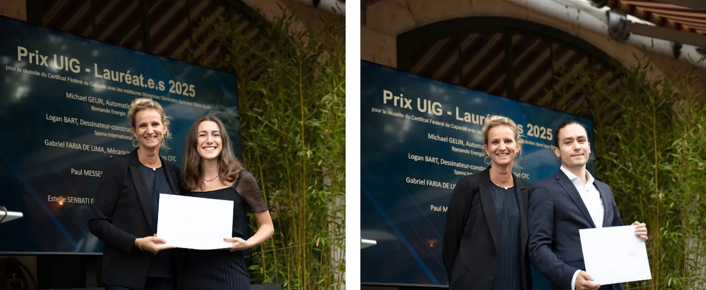 Huit apprentis du CERN diplômés en 2025