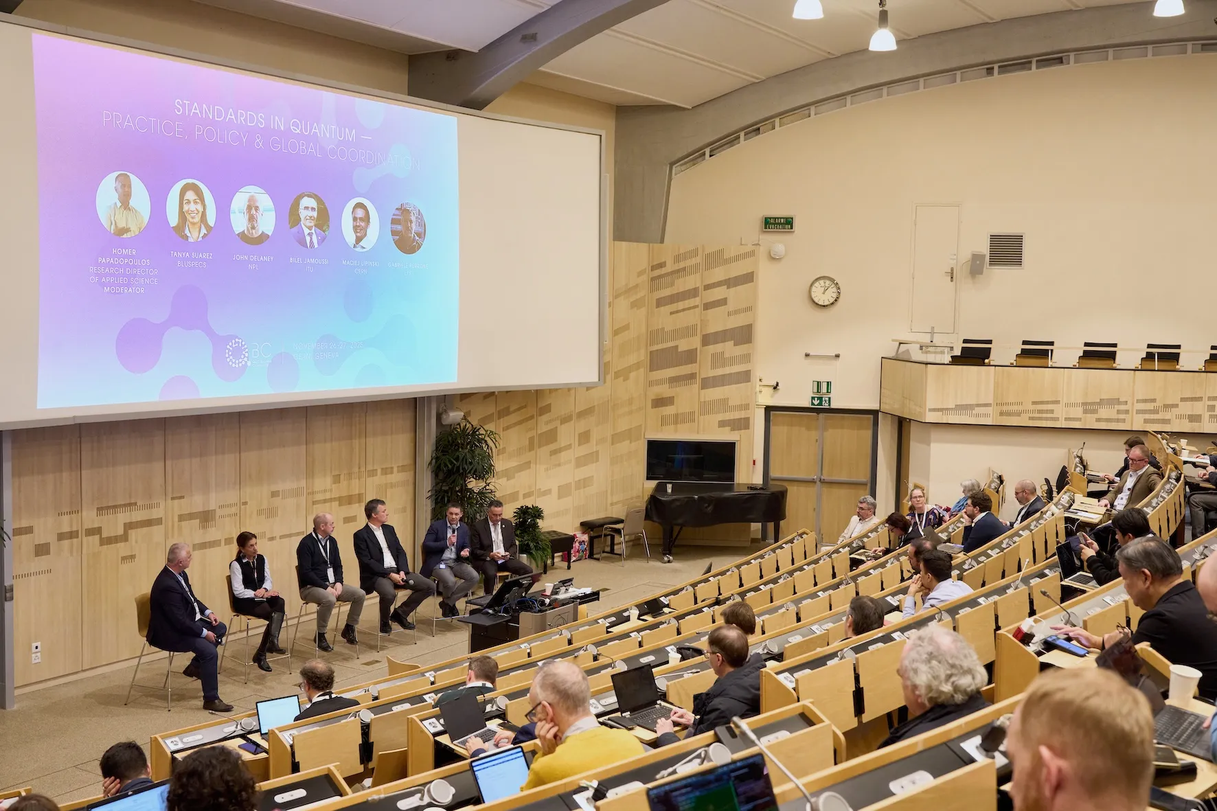 Les acteurs des technologies quantiques se réunissent au CERN