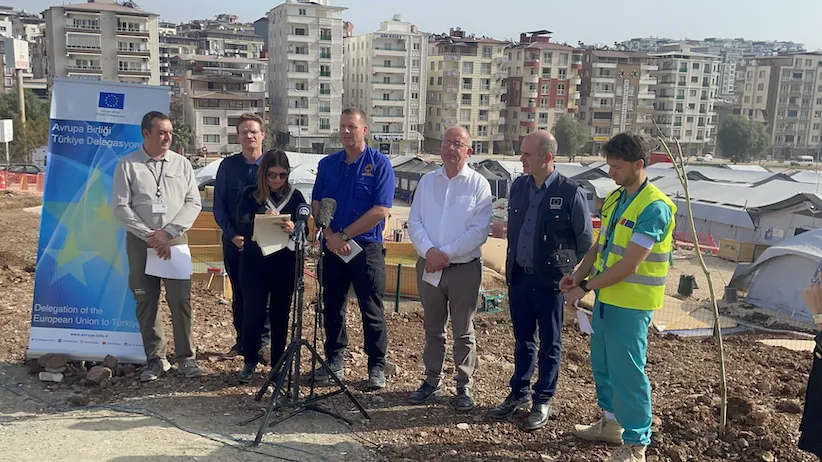 Contributing to the emergency response in Türkiye in the aftermath of the earthquake