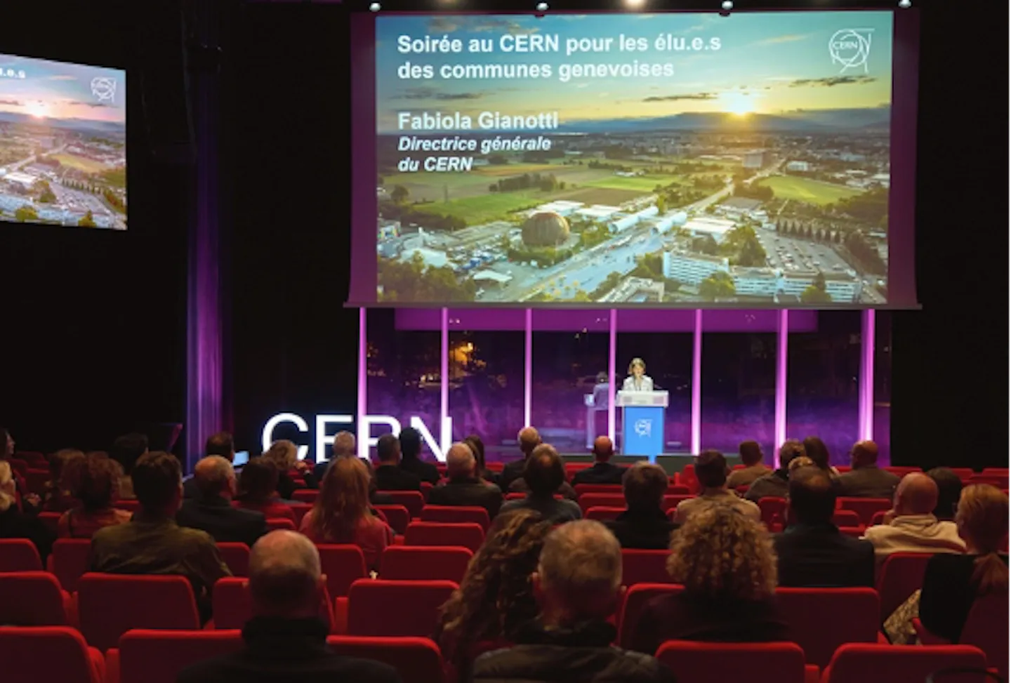 Des élus de communes genevoises accueillis au CERN