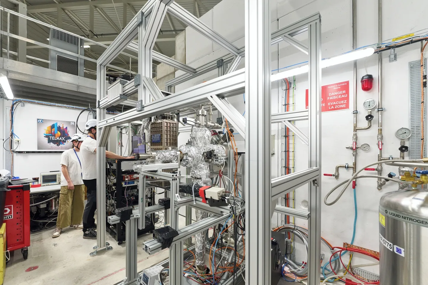 An antimatter beam open for booking