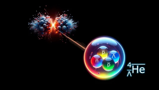 ALICE révèle le premier indice probant d’un équivalent de l’hyperhélium-4 dans l’antimatière