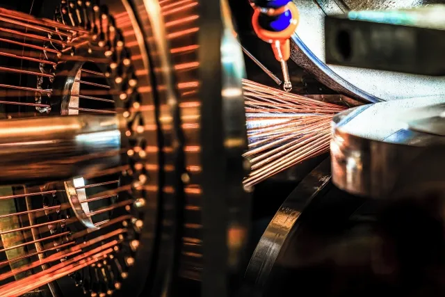 “Threading the Future” by Erik Kuna, third place, voted by the CERN community.