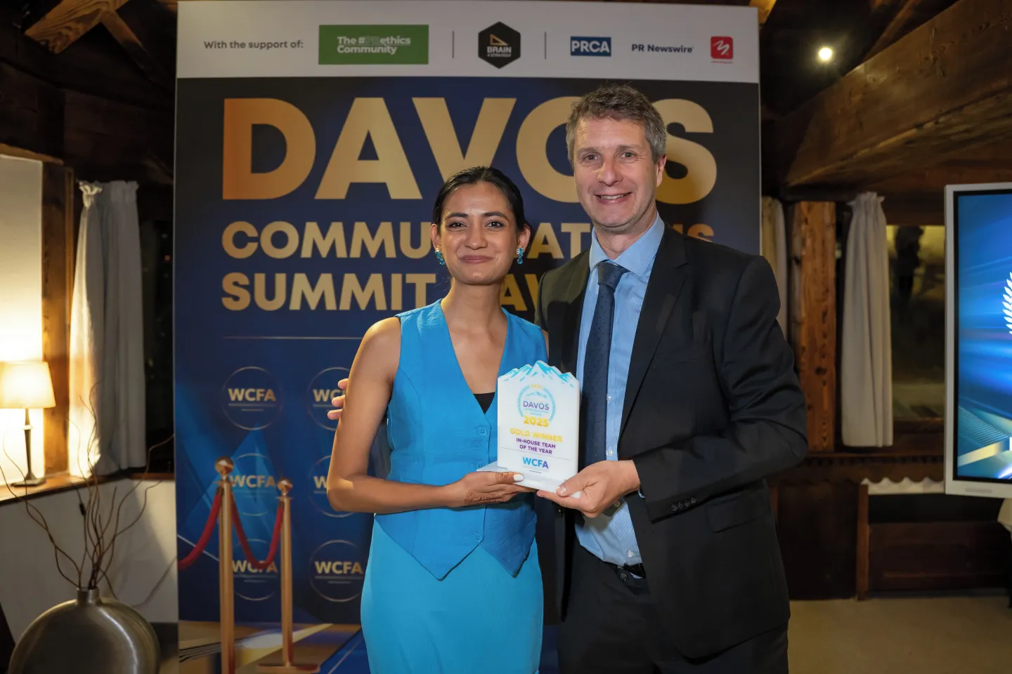 CERN wins 2025 Davos communication award