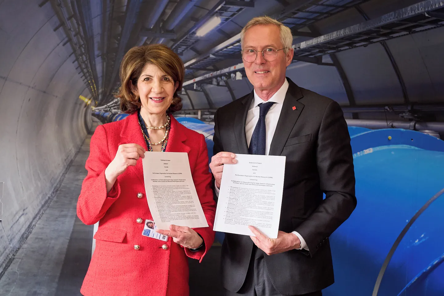 CERN signs a joint Statement of Intent with Canada