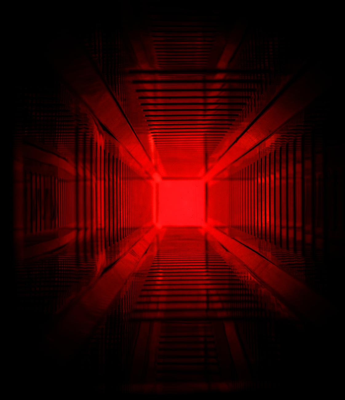 Vue de la section d'un aimant à déflexion utilisé pour le refroidissement stochastique de l'accumulateur d'antiprotons pour le projet de collisionneur proton-antiproton mis en service en 1981