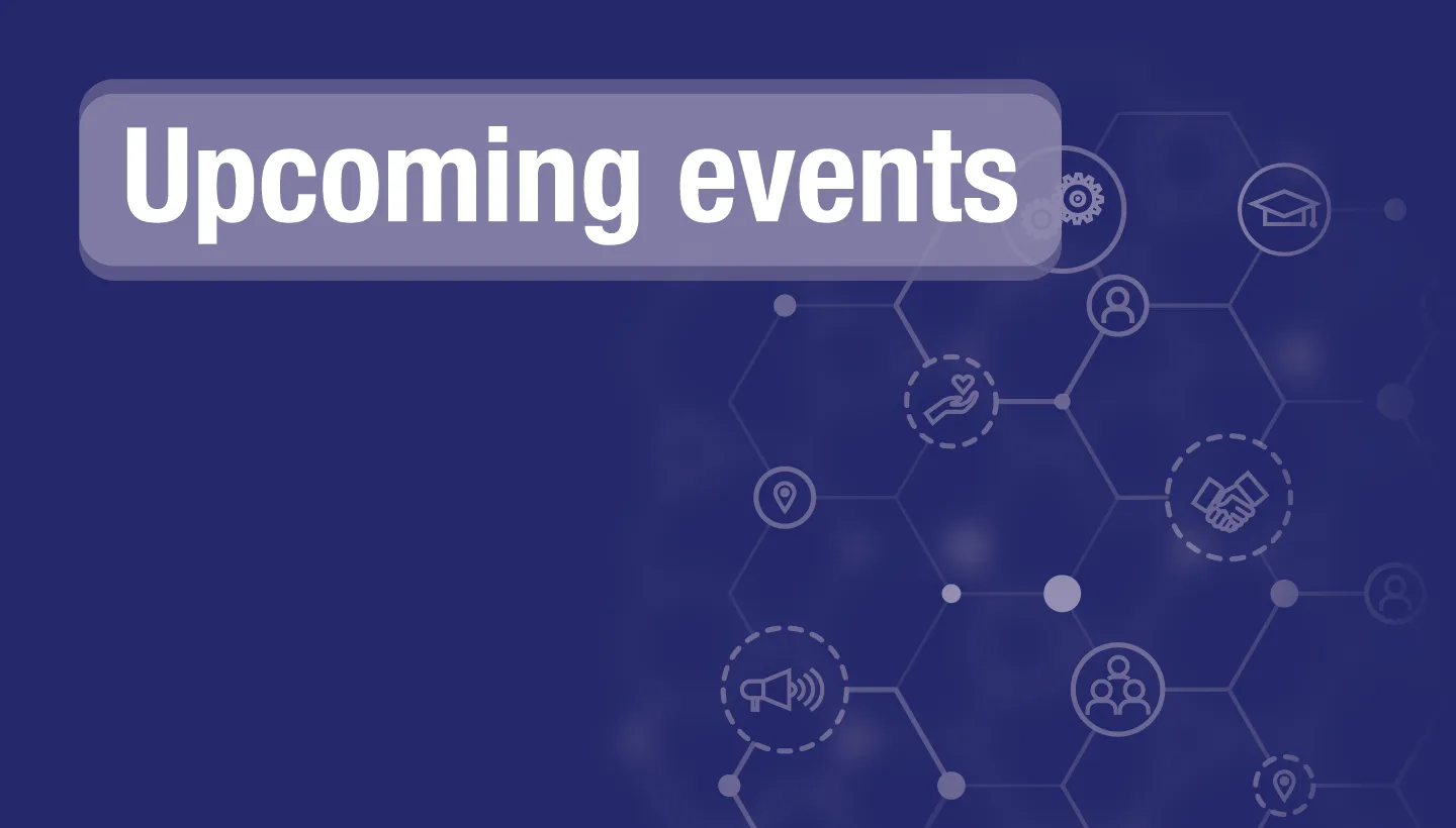 Upcoming events