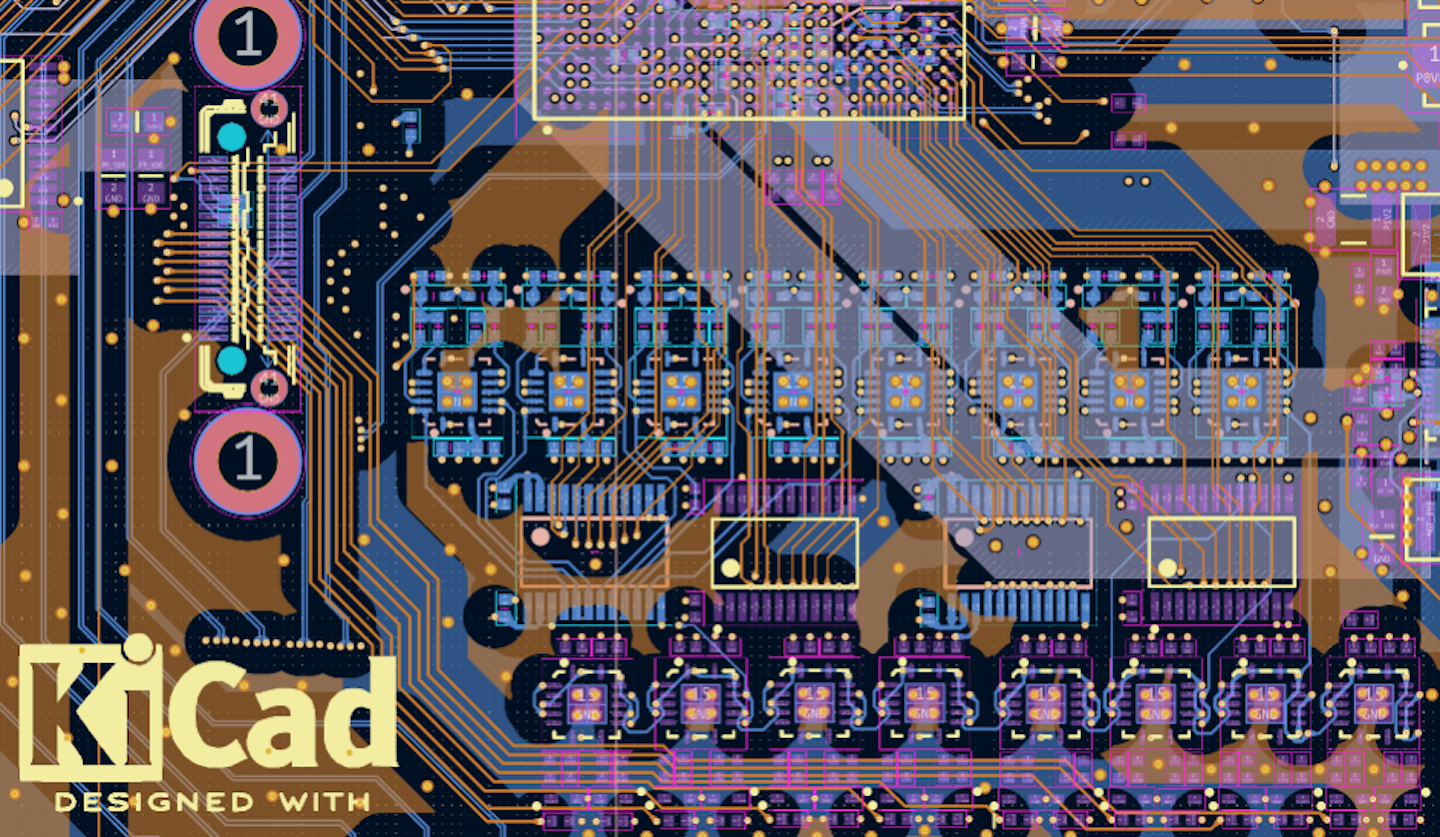 Layout of a printed circuit board