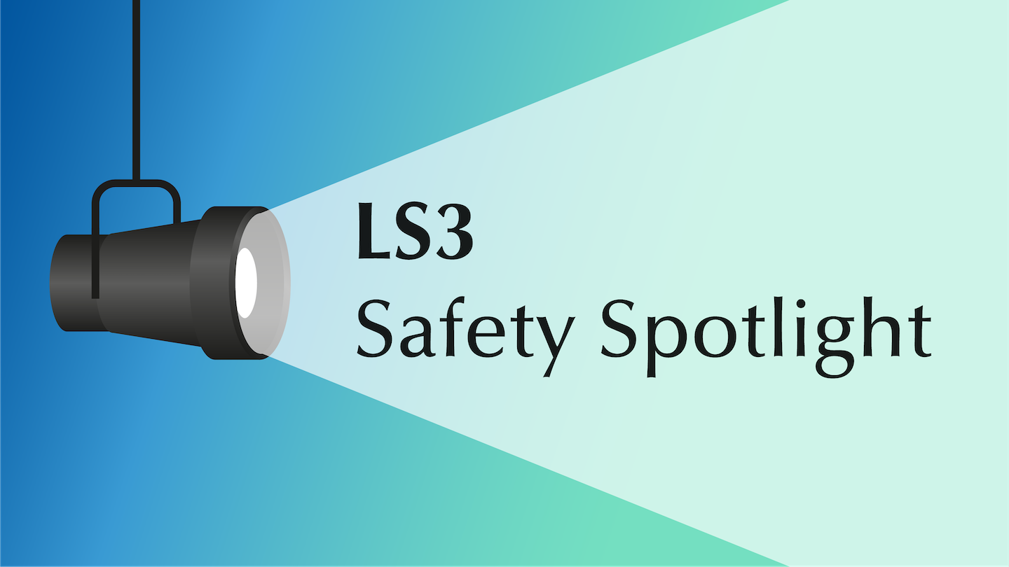 LS3 Safety Spotlight: be road safe